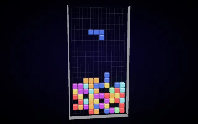 Block Stack — Self-Playing Block Puzzle design preview