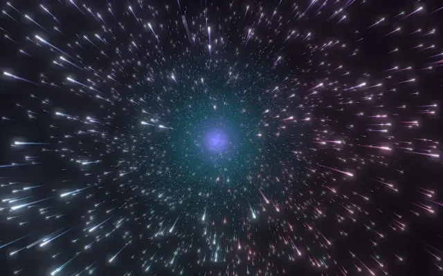 Hyperdrive — Warp-Speed Star Tunnel design preview