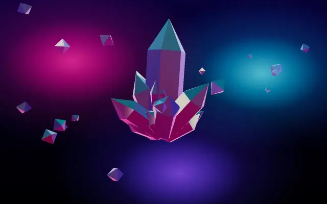 Prism Shards — Refractive Crystal Geode design preview