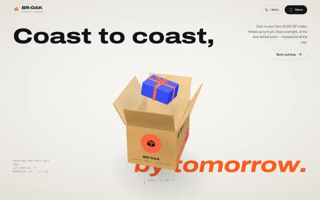 BR-DAK — Coast to Coast, in Real-Time 3D design preview