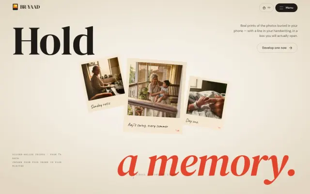 BR-YAAD — Hold a Memory, in Real-Time 3D design preview